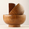 达乐丰日式酸枣木碗小家用儿童宝宝饭碗木制料理碗 商品缩略图1