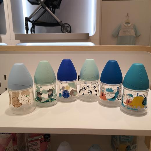 Suavinex苏维妮宽口奶瓶150ml可爱卡通防胀气防摔 商品图1