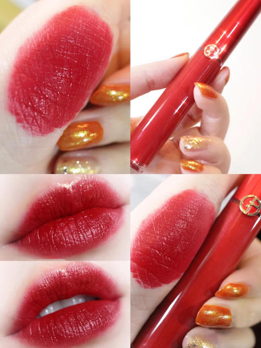 【限量50支】阿玛尼( armani)琉金红管唇釉 400g阿玛尼红 6.5ml