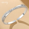 Winy9999足银浪漫相遇手镯送女友闺蜜节日生日礼物 商品缩略图0