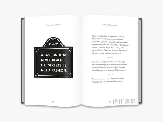 The World According to Coco: The Wit and Wisdom of Coco Chanel 可可·香奈儿语录 商品图2