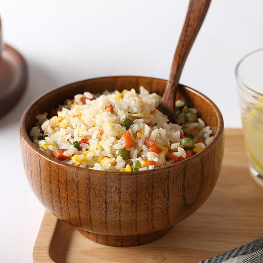 达乐丰日式酸枣木碗小家用儿童宝宝饭碗木制料理碗 商品图2