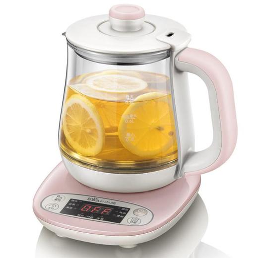 【家用电器】小熊*养生壶YSH-A08U6加厚玻璃黑茶煮茶器电热烧水壶自动保温 商品图0