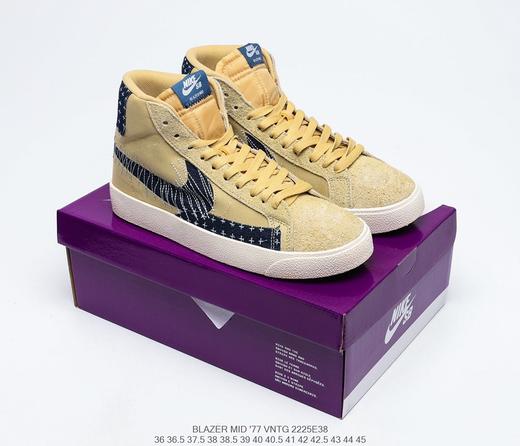 耐克NIKE ZOOM BLAZER MID PRM休闲时尚百搭舒适个性潮流板鞋 商品图4