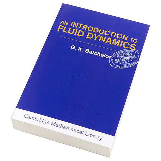 预售 【中商原版】流体动力学概论 英文原版 An Introduction to Fluid Dynamics G. K. Batchelor 商品图2