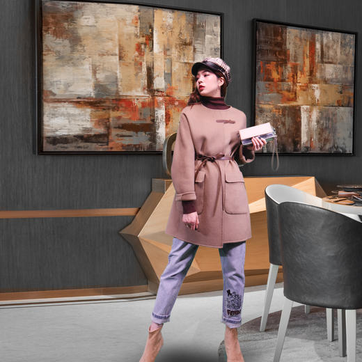 对位SYXWM4_中长大衣_ZK 商品图1