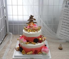 寿星公寿桃happybirthday款