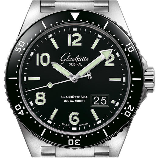 格拉苏蒂原创 （Glashütte Original）SeaQ Panorama Date SeaQ大日历腕表 1-36-13-01-80-70 商品图1