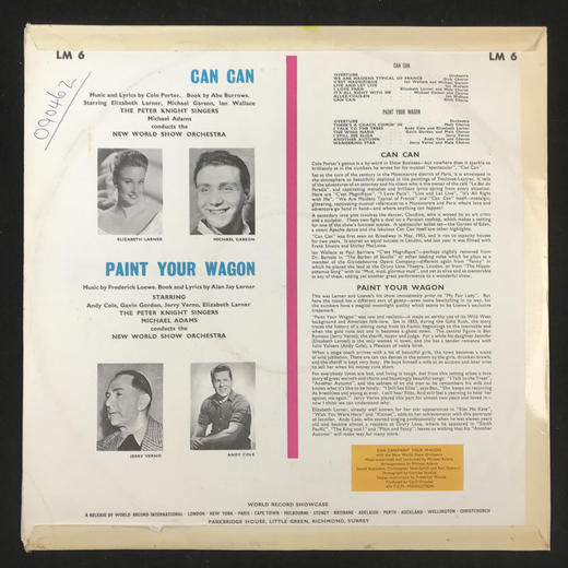 LP黑胶唱片 阿贝·伯罗斯《可以，可以》《装饰你的马车》 迈克尔·亚当斯指挥 商品图1