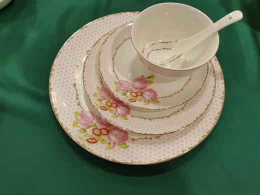 8F  Hai Ge Lei海格雷  48头粉色玫瑰餐具 商品图2