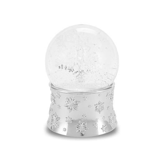 JARLL 120MM 铜片雪花水晶球(暖白光) 商品图0