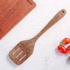 达乐丰鸡翅木铲子不粘锅专用炒菜铲无漆实木锅铲漏铲 商品缩略图3