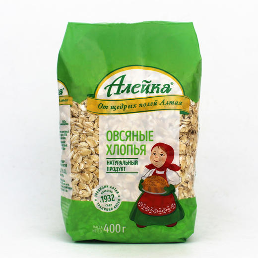 俄罗斯进口艾利克燕麦片、混合麦片400g 商品图0