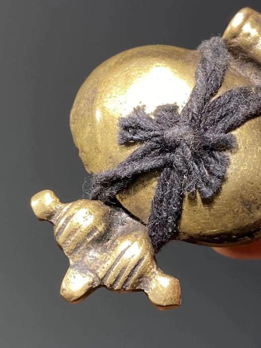 藏传利馬铜镶珊瑚嘎乌盒， 顺丰包邮 商品图12