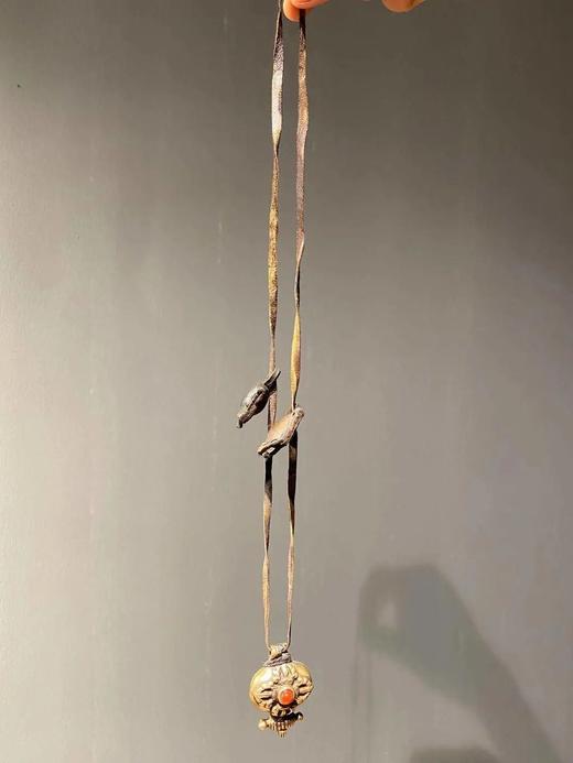 藏传利馬铜镶珊瑚嘎乌盒， 顺丰包邮 商品图10