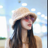 韩版俏皮帽子女秋冬羊羔毛绒渔夫帽日系百搭复古软妹学生保暖盆帽七夕情人节 商品缩略图1