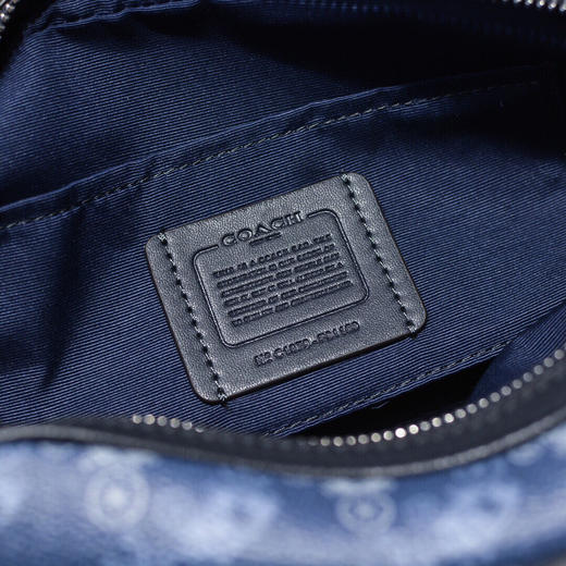 秋冬特价💰460 COACH蔻驰 女士经典马车图案双拉链相机包91109 彩色宽肩带，马车标印花，超大容量。整体造型青春洋溢，潮极了！尺寸：24*15*8cm 商品图6