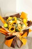 「小花花」橙色系向日葵花束 商品缩略图0