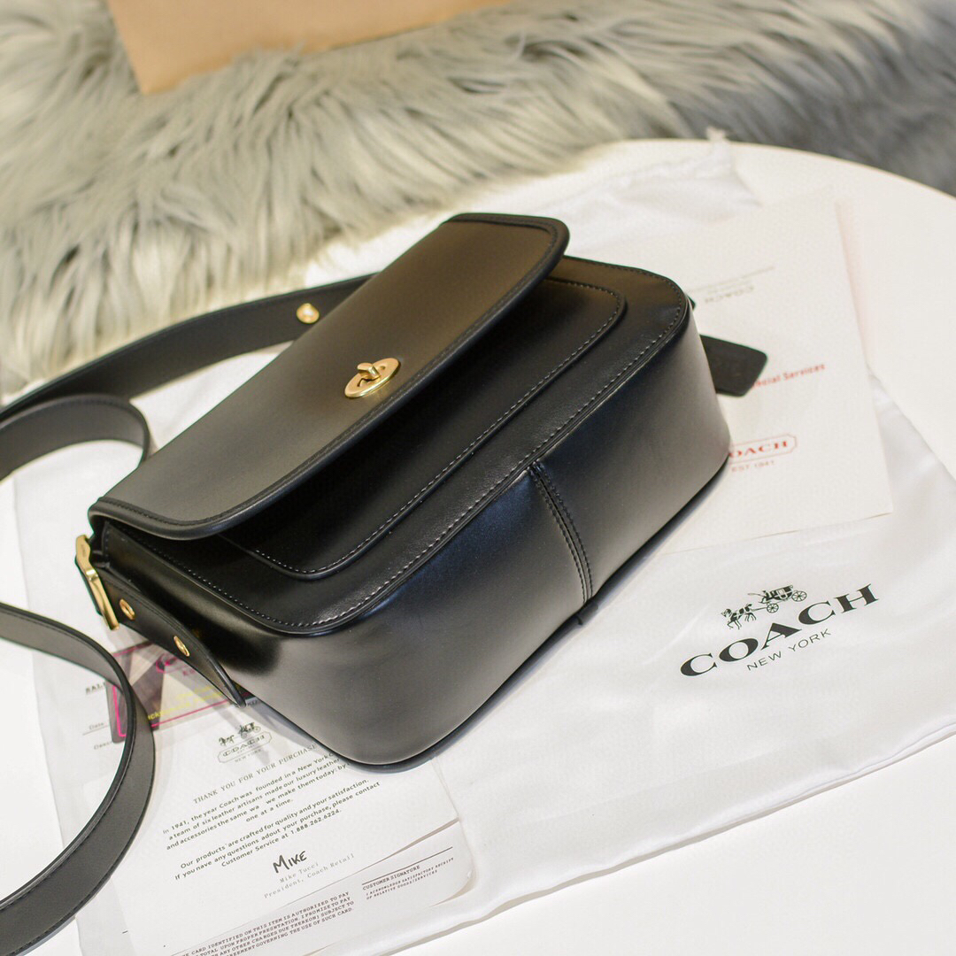 秋冬特价520蔻驰coachrambler系列女士休闲时尚斜挎包89127采用纯牛皮