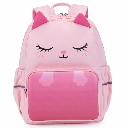 【中班大班】卡拉羊幼儿园男女生书包中班大班3-6岁儿童透气减负双肩背包CX6305水粉可装A4书 商品图3