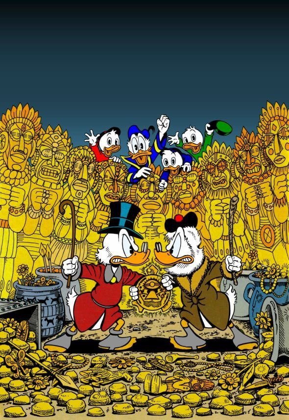 英文原版迪士尼大师系列rosaduckvol12唐老鸭史高治叔叔精装漫画套装