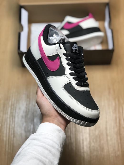 Air Force1 LOW'07  黑粉拼接 原楦头原纸板  打造纯正空军版型#专注外贸渠道  全掌内置蜂窝气垫 商品图2