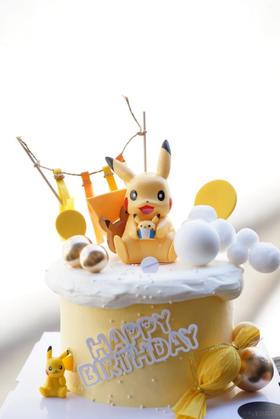 皮卡丘 奶油蛋糕