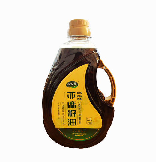 神池特产老农贡有机地标热榨亚麻籽油1.8L/桶 商品图4