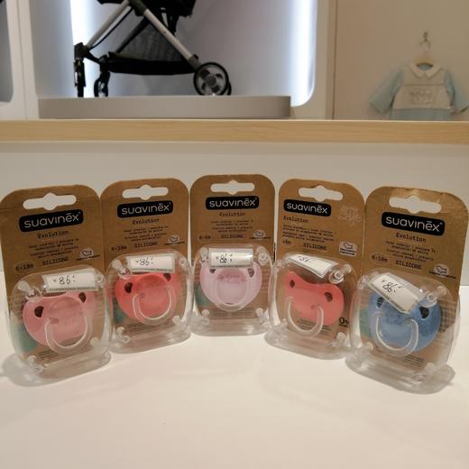 Suavinex苏维妮新生儿安抚奶嘴超软硅胶乳胶拇指型婴儿安睡型奶嘴 商品图6