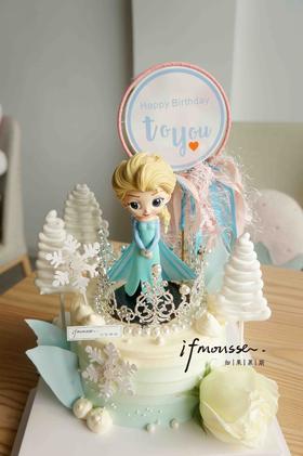 「女孩」冰雪女王 皇冠艾莎 爱莎