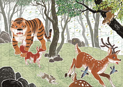 太喜欢成语了！动物篇1+2 套装 儿童绘本 3-9岁 商品图10