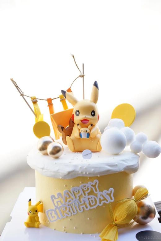 皮卡丘 奶油蛋糕 商品图1