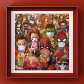 Alex Gross新漫威版画 Age of COVID y Alex Gross-王欢