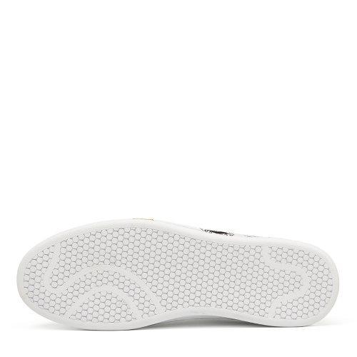 【20秋冬】Ferrero Ross/费列罗斯 牛皮 男士时尚涂鸦休闲鞋板鞋小白鞋 FR661001B 商品图3