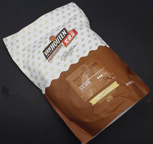 嘉利宝梵豪登纯脂牛奶巧克力币15kg含量348烘焙原料