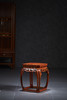 红桥红  家具严选  缅甸花梨（大果紫檀）  【35 仿故宫文竹 方凳】 商品缩略图0