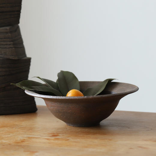 「日本 竹内真吾 」炻器 象嵌系列 圆盘 深钵 帽子钵 四方钵 商品图3