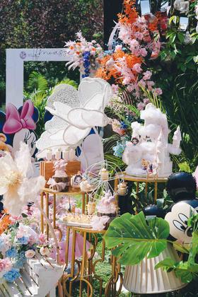 「甜品台」公主风甜品台 迪士尼 粉色