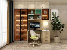 现代·混搭书柜