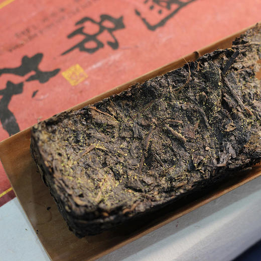 【晋丰厚】2019关帝茯1.8kg 限量手筑茯砖茶 商品图1