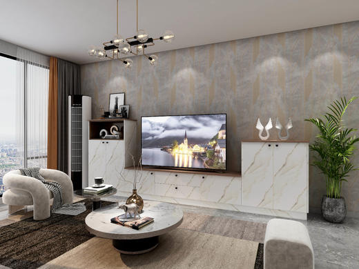 现代·轻奢电视柜 商品图0