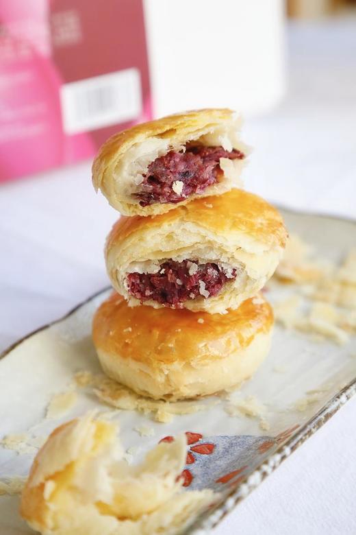 【云南玫瑰鲜花饼/蛋黄酥】鲜花制饼 看得见的真玫瑰 用新西兰安佳黄油 层层酥皮到掉渣（中秋专场） 商品图4