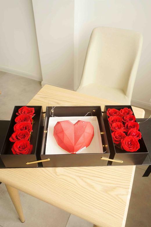 「慕斯」红心慕斯 纪念日 情人节 商品图2