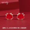 Winy925纯银吉祥牛耳钉送女友闺蜜节日生日礼物 商品缩略图4