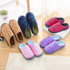 【舒适休闲 时尚情侣棉拖】包跟情侣厚底冬季保暖室内防滑居家日用棉拖鞋 商品缩略图3