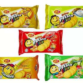 韩国开心赢赢儿童马铃薯薄饼干120g（五种口味）