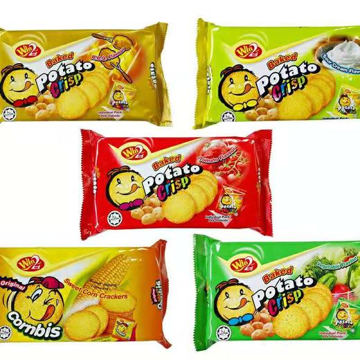 韩国开心赢赢儿童马铃薯薄饼干120g（五种口味） 商品图0