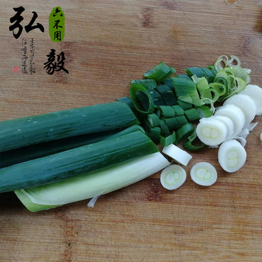 【弘毅六不用生态农场】六不用 大葱 露地种植 商品图2