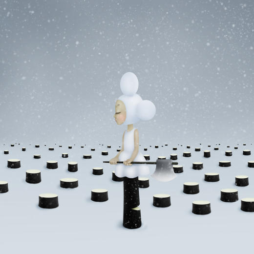 回头看看自己的脚印是大地的一部分而不是我 商品图0