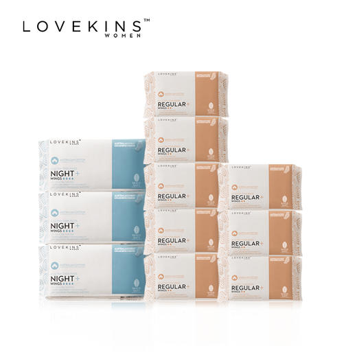 澳洲lovekins/沐歆卫生巾日夜组合   LB 商品图1